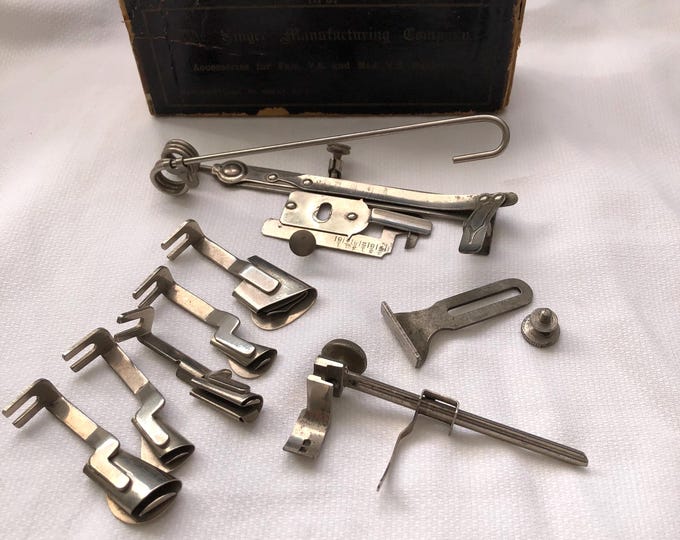 Singer sewing machine attachments for 27K, 28K, 127K, 128K