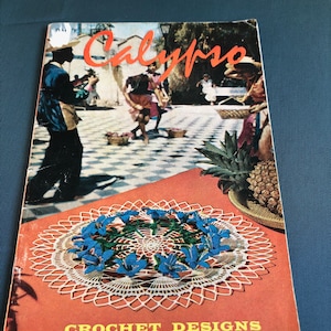 Vintage crochet booklet