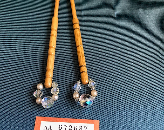 wooden lace bobbins