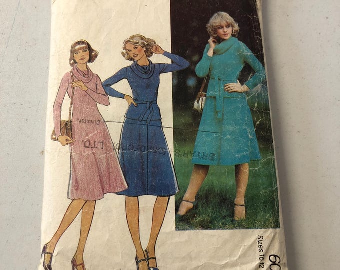 New Look ladies dress pattern, CUT, New Look 6045