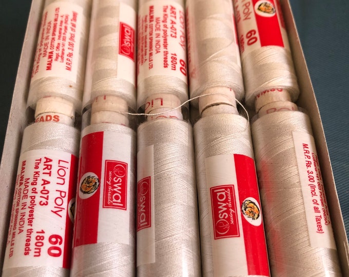 Vintage Lion Poly  60 Thread - silver grey