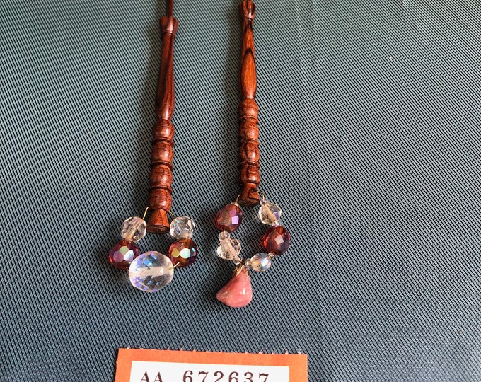 wooden lace bobbins