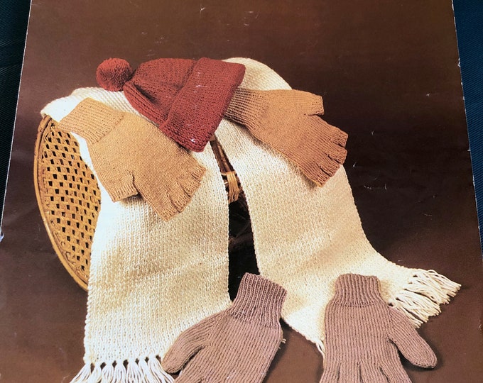 Paper vintage knitting Pattern Copley 482