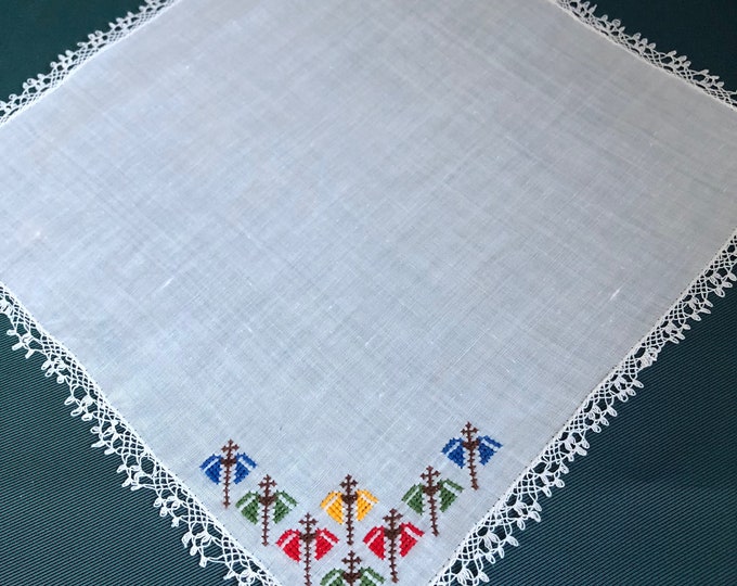 vintage handkerchief