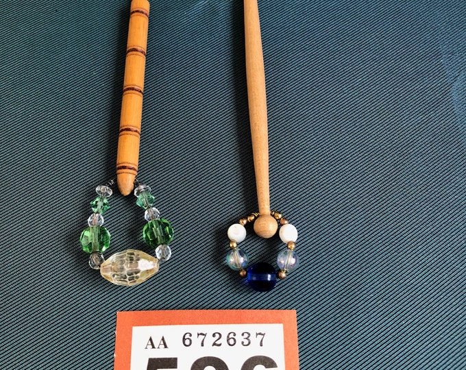 wooden lace bobbins