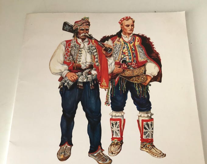 Folk Costumes of Yugoslavia by Vladimir Kirin