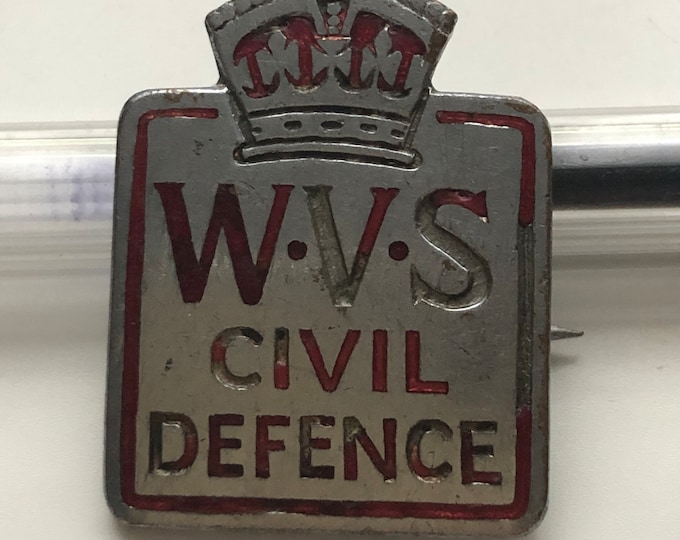 WW2 Womens Voluntary Services Badge