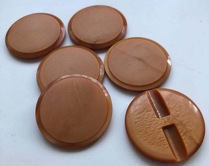 Vintage large coat buttons