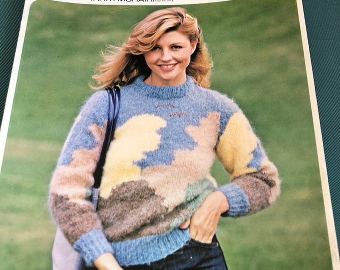 Paper vintage knitting Pattern Lister-Lee K1408