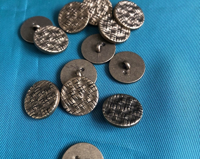 Buttons, Vintage brass coloured buttons
