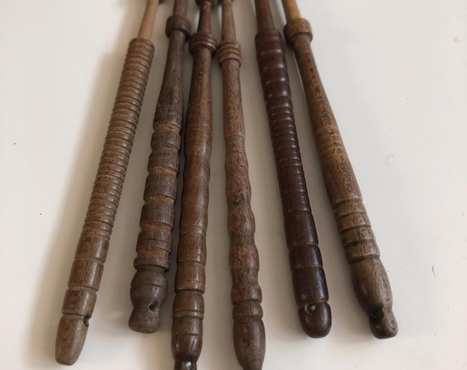 Lace Making Bobbins x 6
