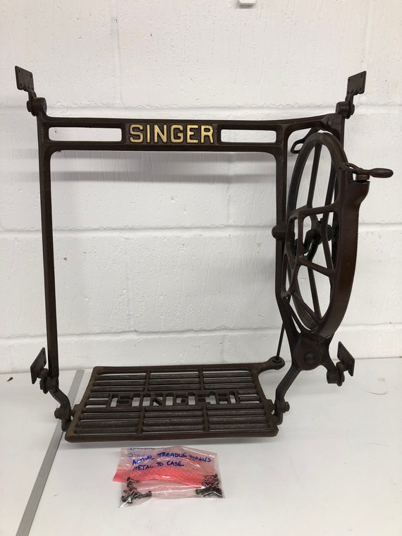 Singer Sewing Machine Treadle Mechanism Etsy UK