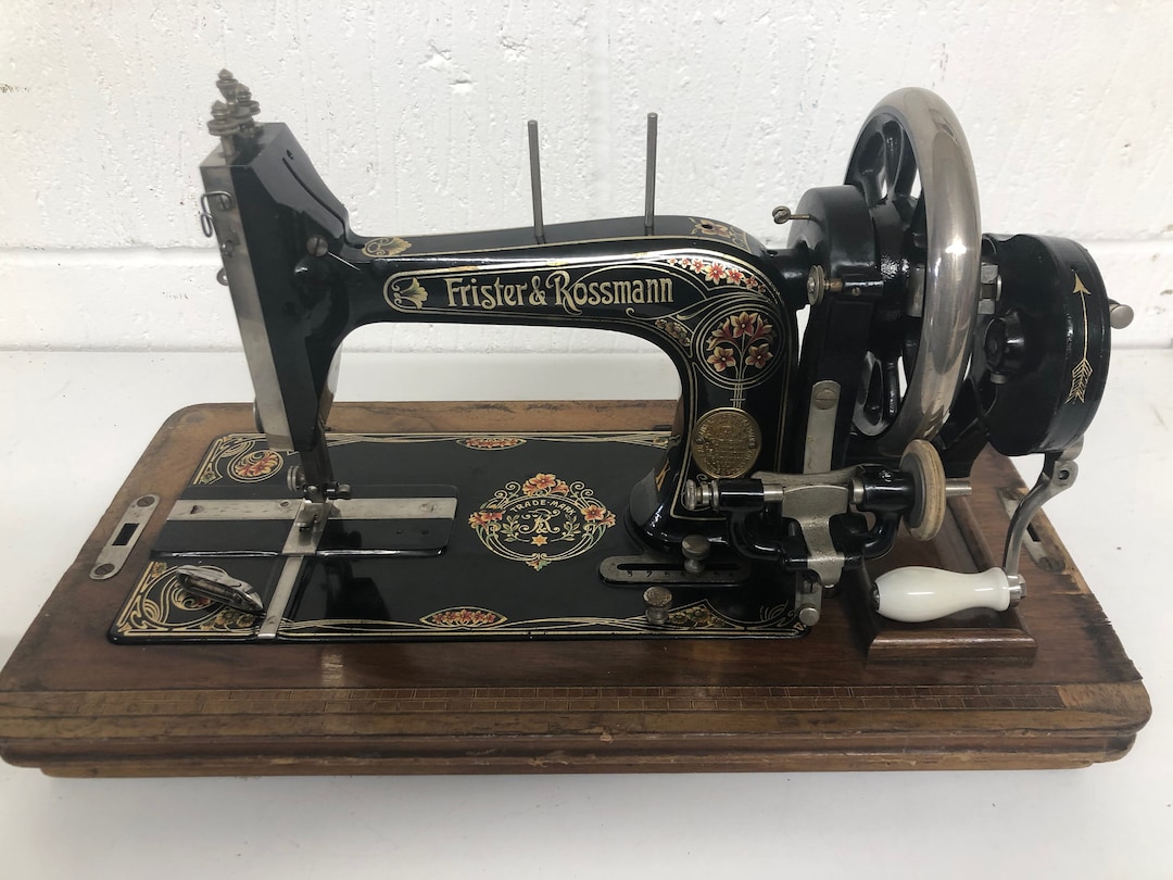 Frister and Rossmann Model K Sewing Machine Antique Etsy