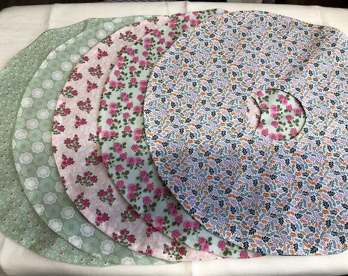 Lacemaking circular protection cloth