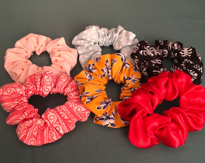 hand made scrunchies