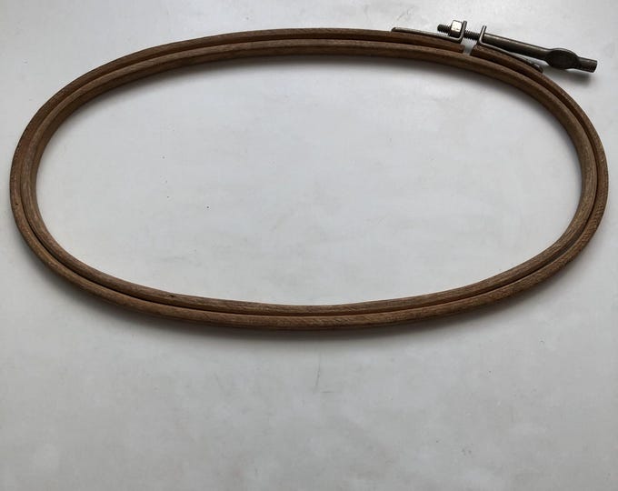 Very rare wooden Singer darning, embroidery hoop