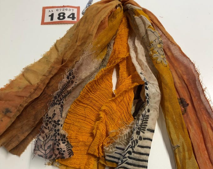 Vintage sari tassel bookmark