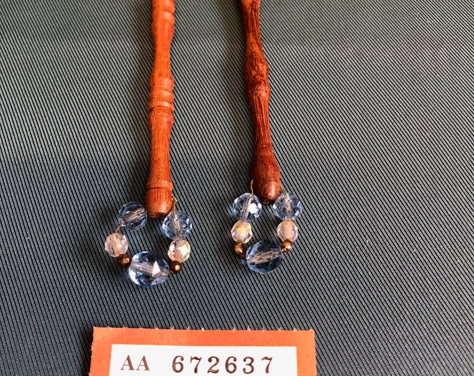 wooden lace bobbins