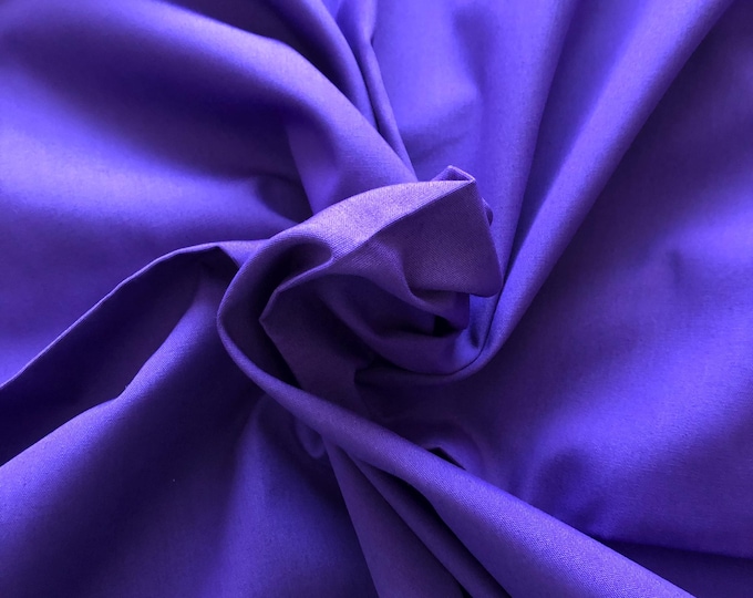 Vintage purple cotton fabric