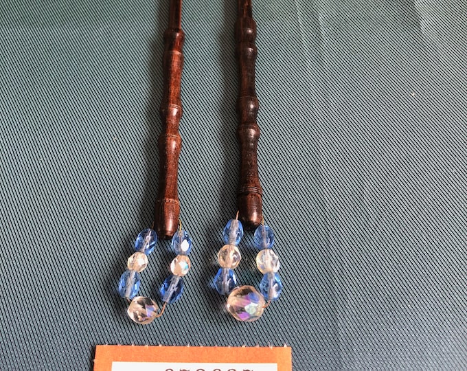 wooden lace bobbins