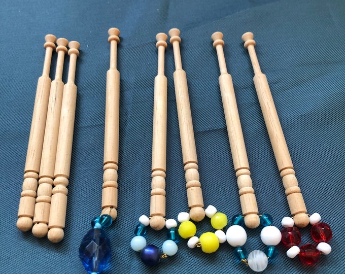 Lacemaking bobbins