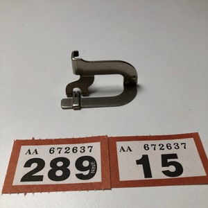 sewing machine imitation hem stitcher attachment, singer, simanco