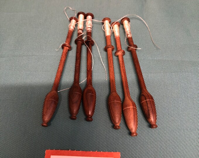 Lacemaking bobbins