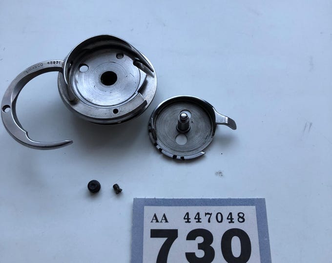 Singer sewing machine 221 222 Original hook assembly for bobbin case,  Featherweight