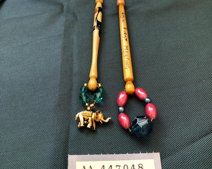 Lacemaking bobbins
