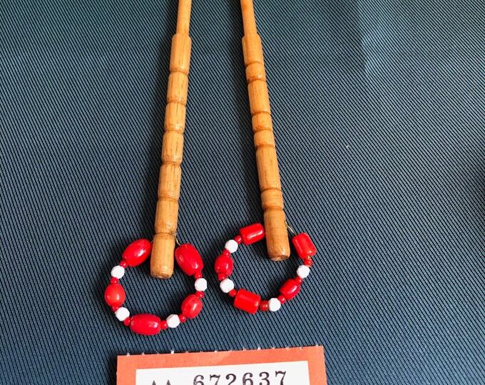 wooden lace bobbins