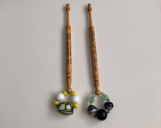 Lace Making Bobbins x 2