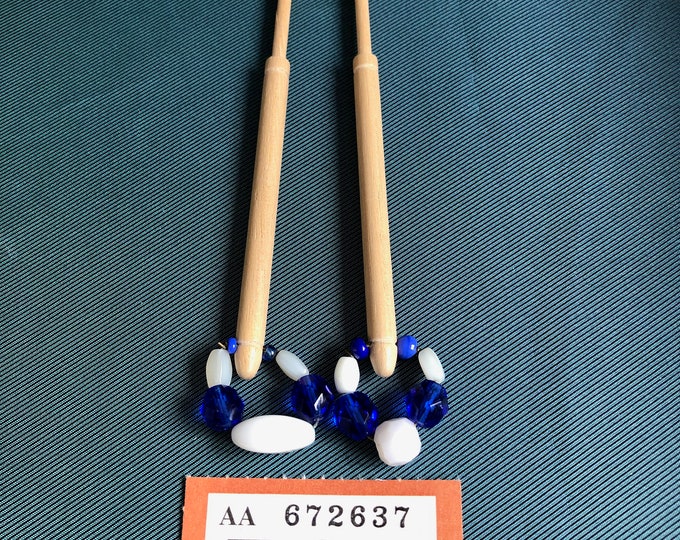 wooden lacemaking bobbins