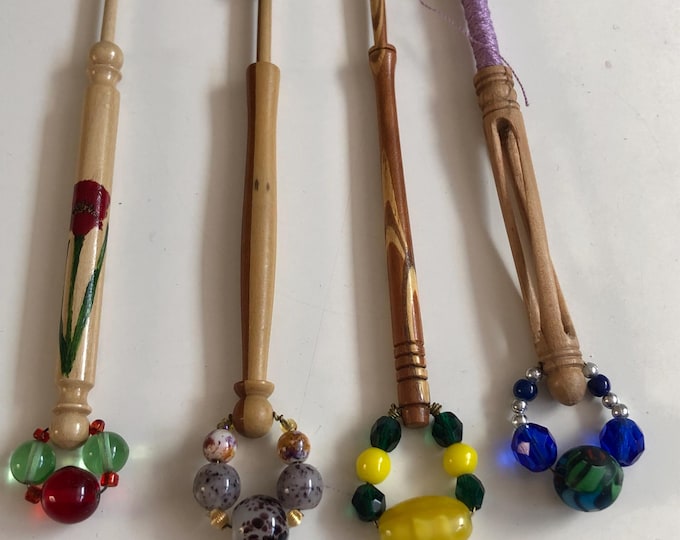 Lace Making Bobbins x 4