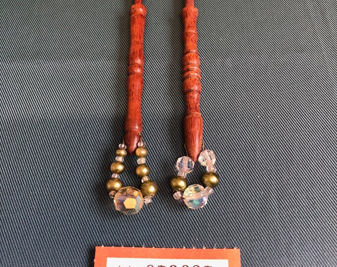 wooden lace bobbins