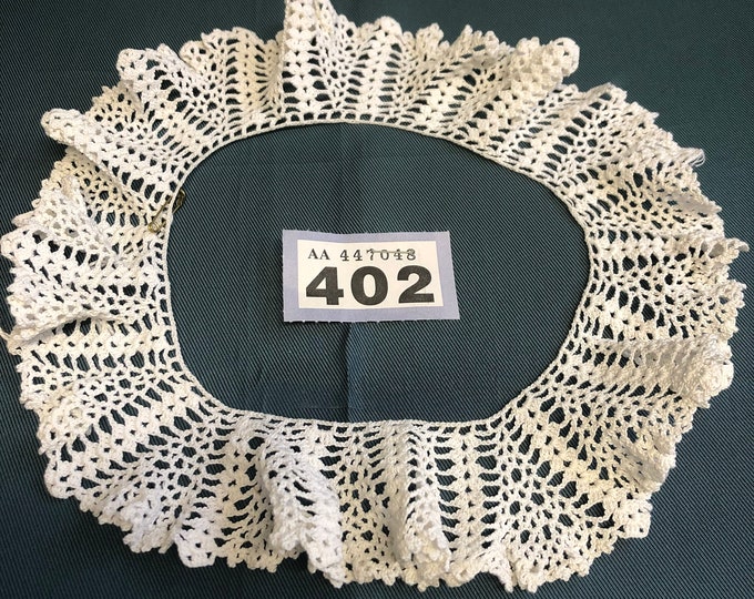 Vintage handmade lace Tatting edging