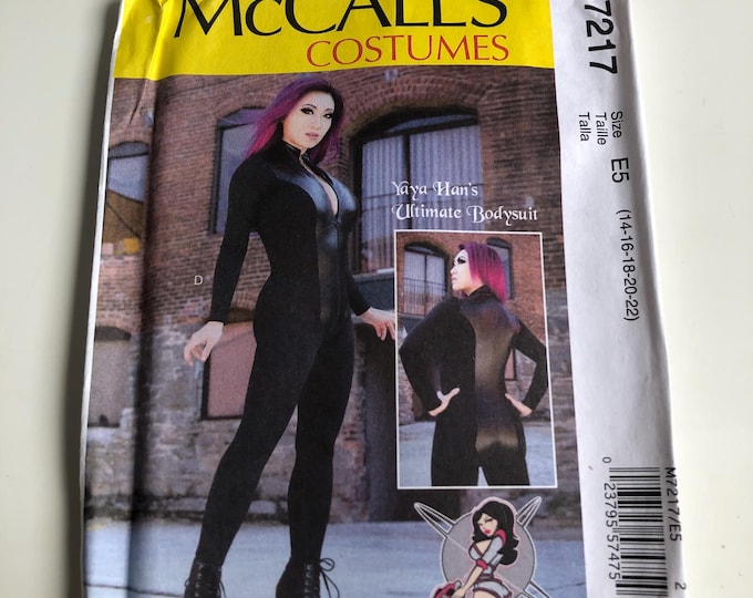 McCalls Costume Paper Pattern M7217