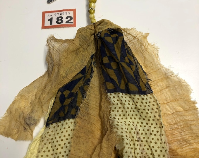 Vintage sari tassel bookmark