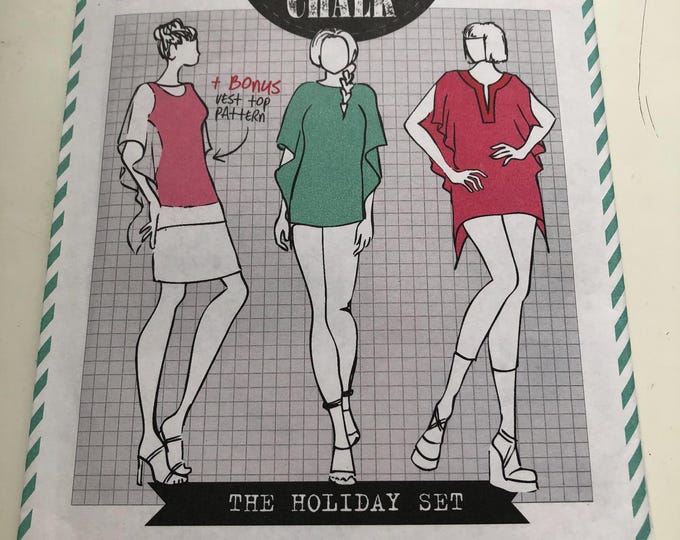 Sewing Pattern: The Holiday set