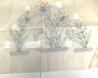 Vintage Embroidery Transfer, 1930's