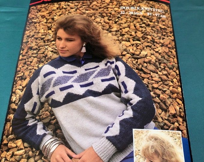 Paper Vintage Knitting Pattern Robin 13524