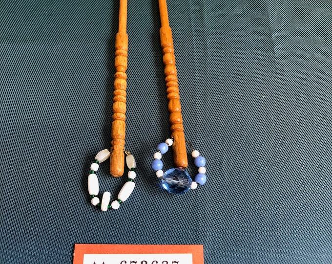 wooden lace bobbins