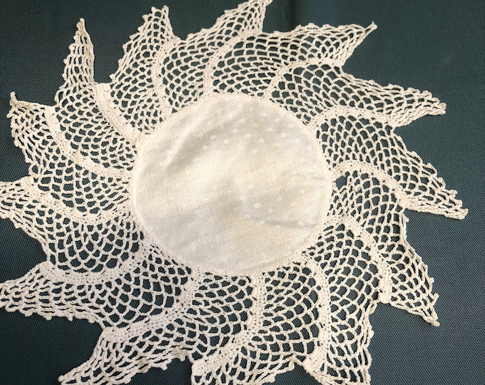 Lace doily,