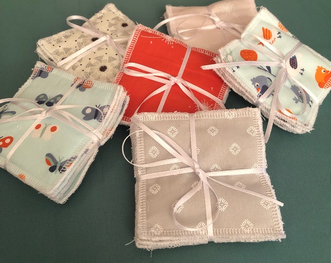 Washable, make-up remover pads