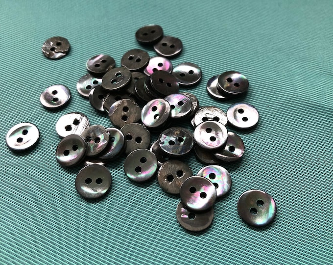 Vintage shell buttons