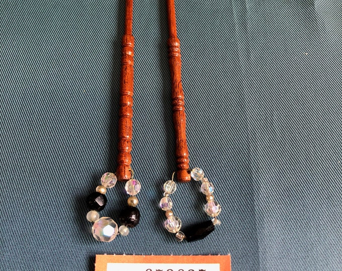 wooden lace bobbins