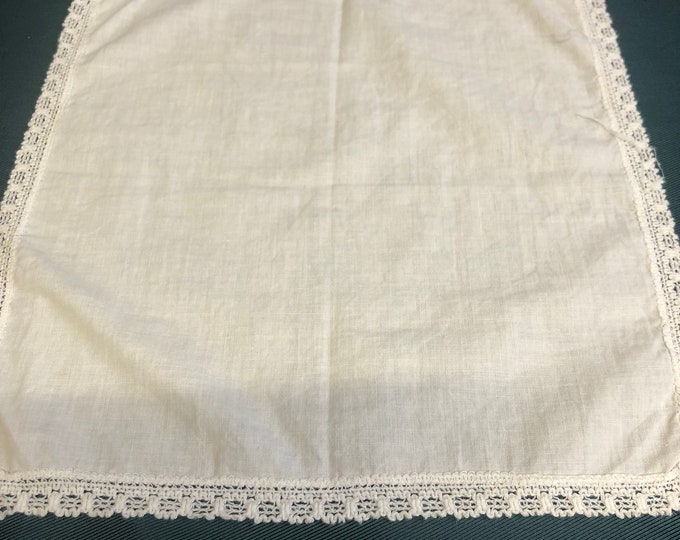 vintage ladies handkerchief, hankie