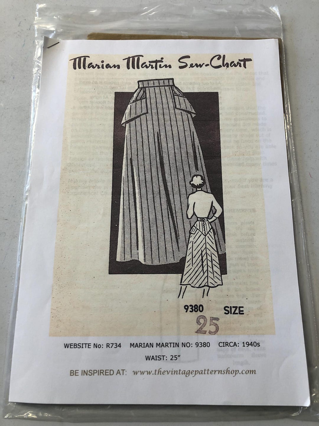 Ladies Skirt Pattern, UNCUT, Factory Folded Marian Martin 9380 - Etsy