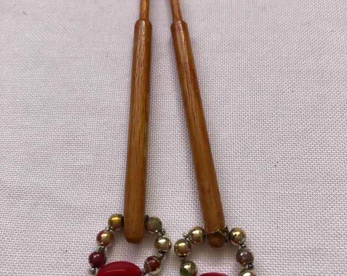 Lacemaking bobbins, midland bobbins