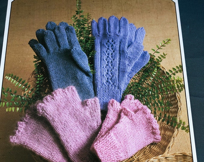 Paper vintage knitting Pattern King Cole, double knit KC540