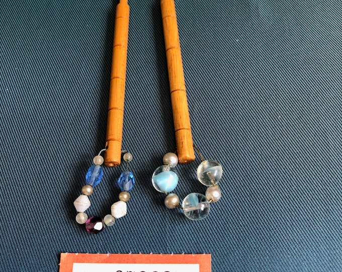 wooden lace bobbins
